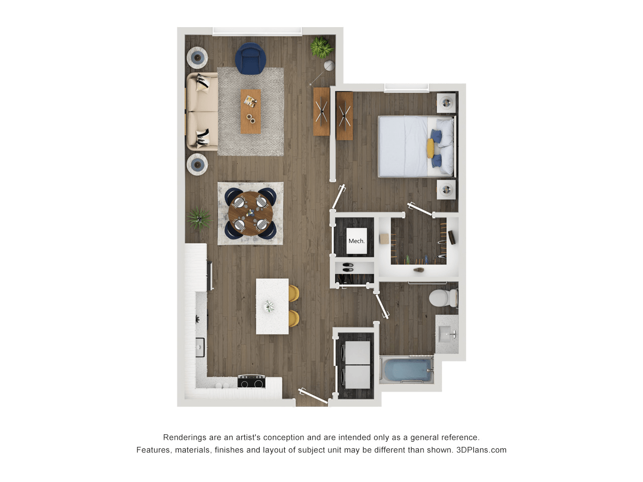 A4 floor plan